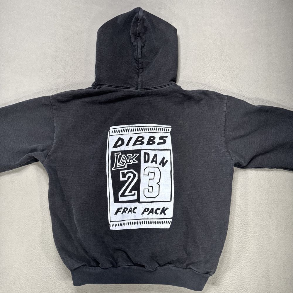 Los Angeles Apparel Hoodie Mens 2XL DIBBS Frac Pack Lak Dan 23 Distressed Ripped